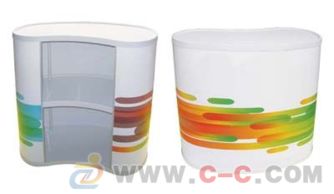 直型吸塑前臺(tái) 折疊促銷(xiāo)臺(tái) 促銷(xiāo)桌 超市試吃臺(tái) 宣傳